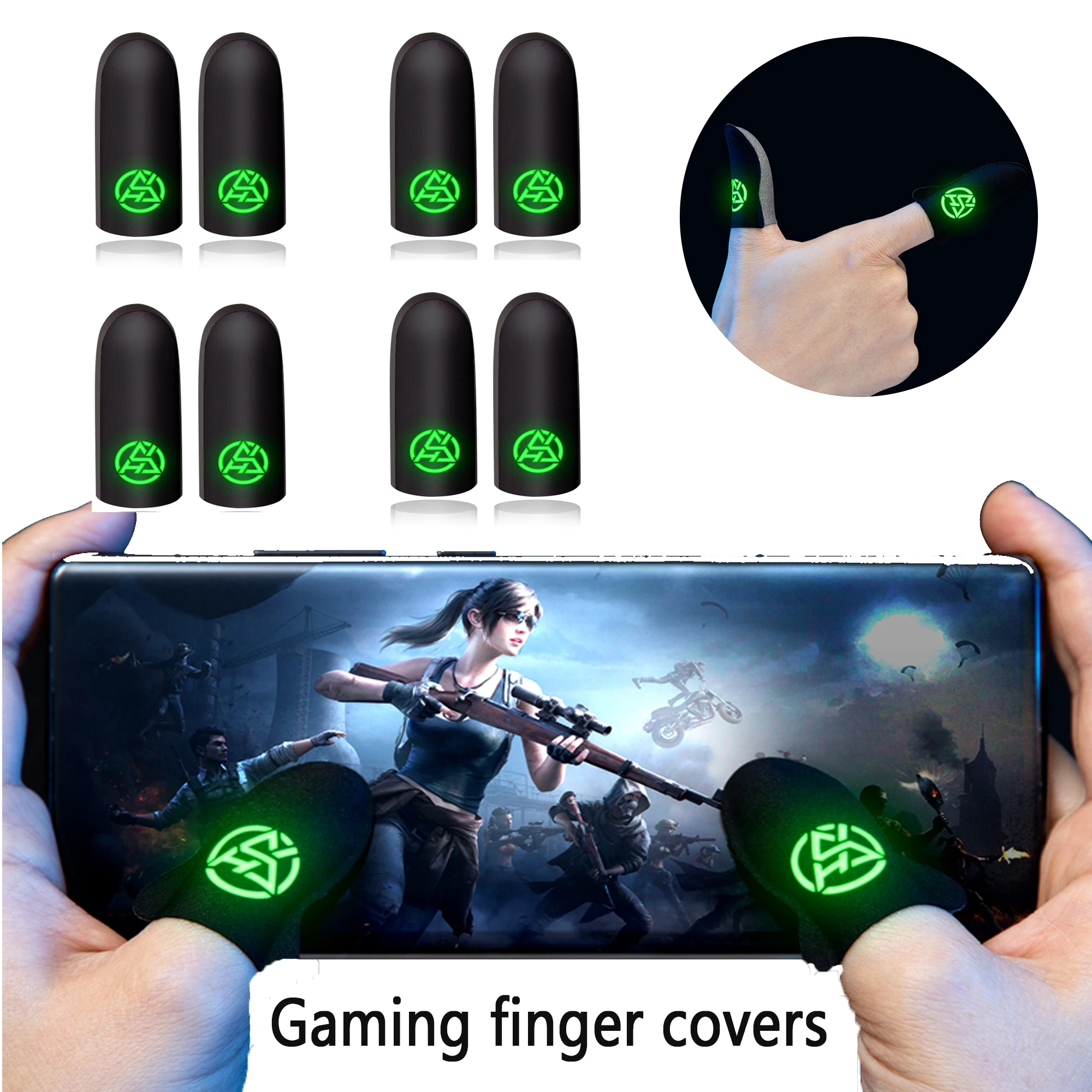 Esports Gaming Gloves - PUBG 게이머용 모바일 게임 손가락 끝