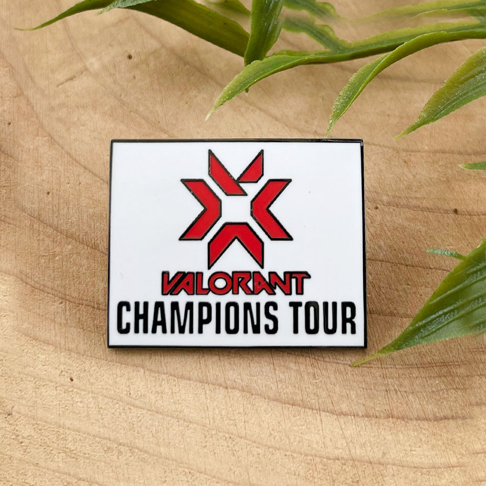 Esports Gaming Events - 발로란트 챔피언스 투어 로고 핀 국제