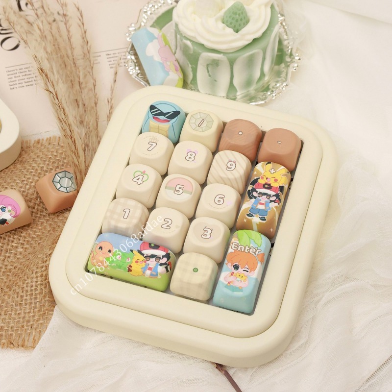 Keyboard Tenkeyless - 애니메이션 포켓몬 키캡 MOA 높이 131