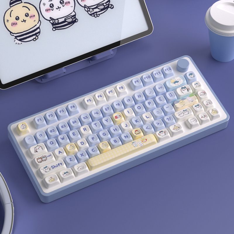 귀여운 치이카와 테마 MOT 높이 조절 키캡 풀세트 교 - Keyboard Tenkeyless 리뷰 및 가격
