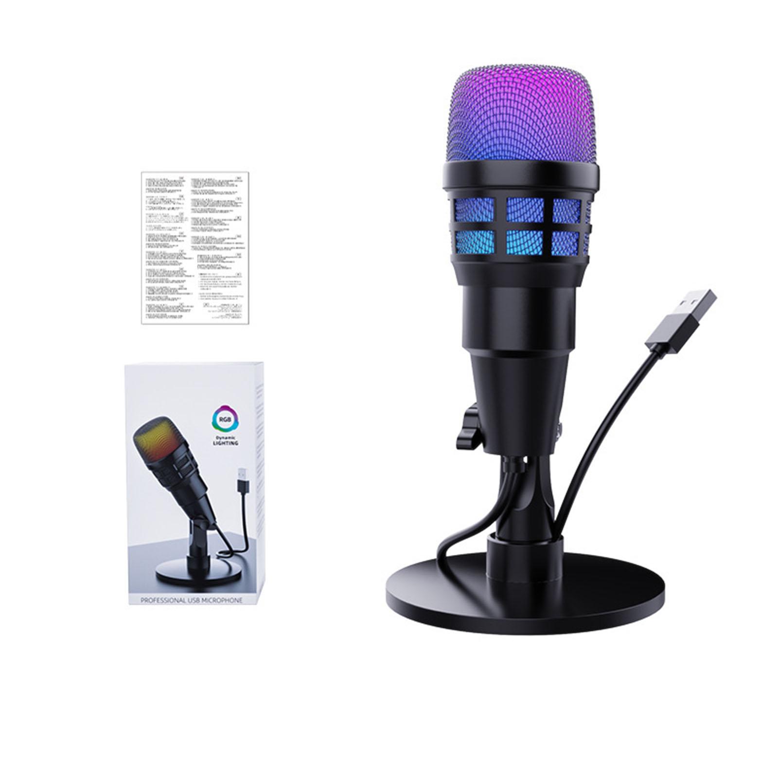 RGB USB 콘덴서 게임용 마이크 컴퓨터 전문 마이크 - Streaming Mic Condenser 리뷰 및 가격