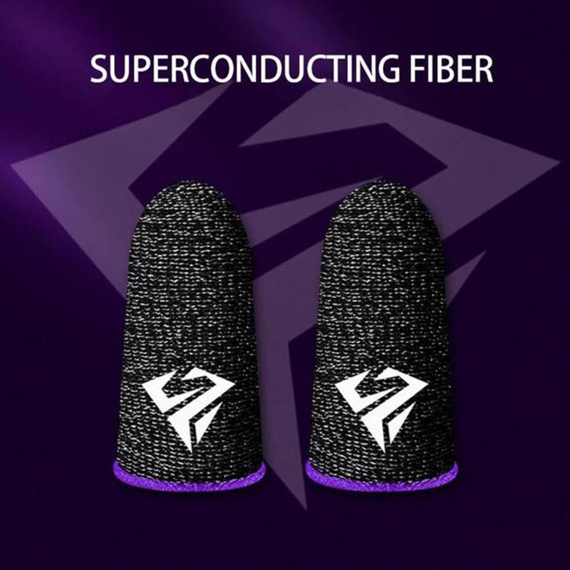 2 Pcs 모바일 게임 손가락 끝 장갑 땀 방지 미끄럼 - Esports Gaming Gloves 리뷰 및 가격