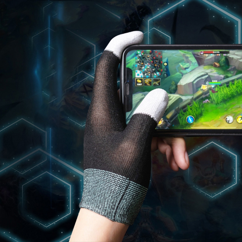 게이머를위한 2pcs 모바일 게임 게임 장갑 Sweat - Esports Gaming Gloves 리뷰 및 가격