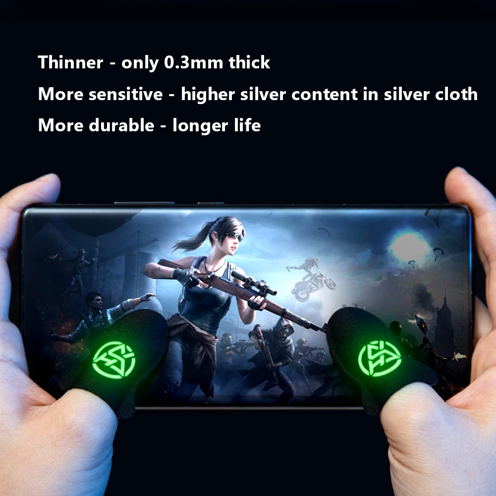 PUBG 게이머용 모바일 게임 손가락 끝 장갑, 땀 방 - Esports Gaming Gloves 리뷰 및 가격