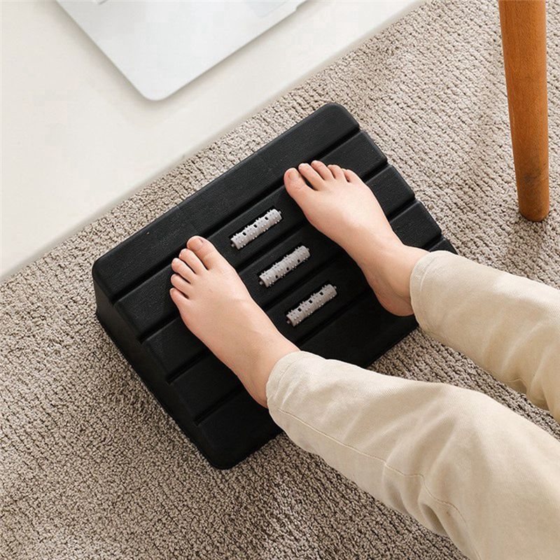 사무실 책상 아래 발받침대, 롤러가 있는 발받침 스툴, - Footrest Under Desk 리뷰 및 가격