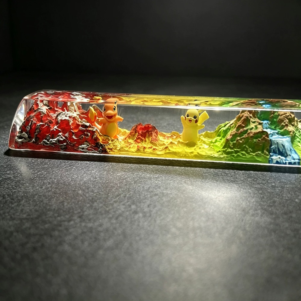 포켓몬 3D 키캡 이브이 레진 스페이스바 ‌   화산  - Keyboard Tenkeyless 리뷰 및 가격