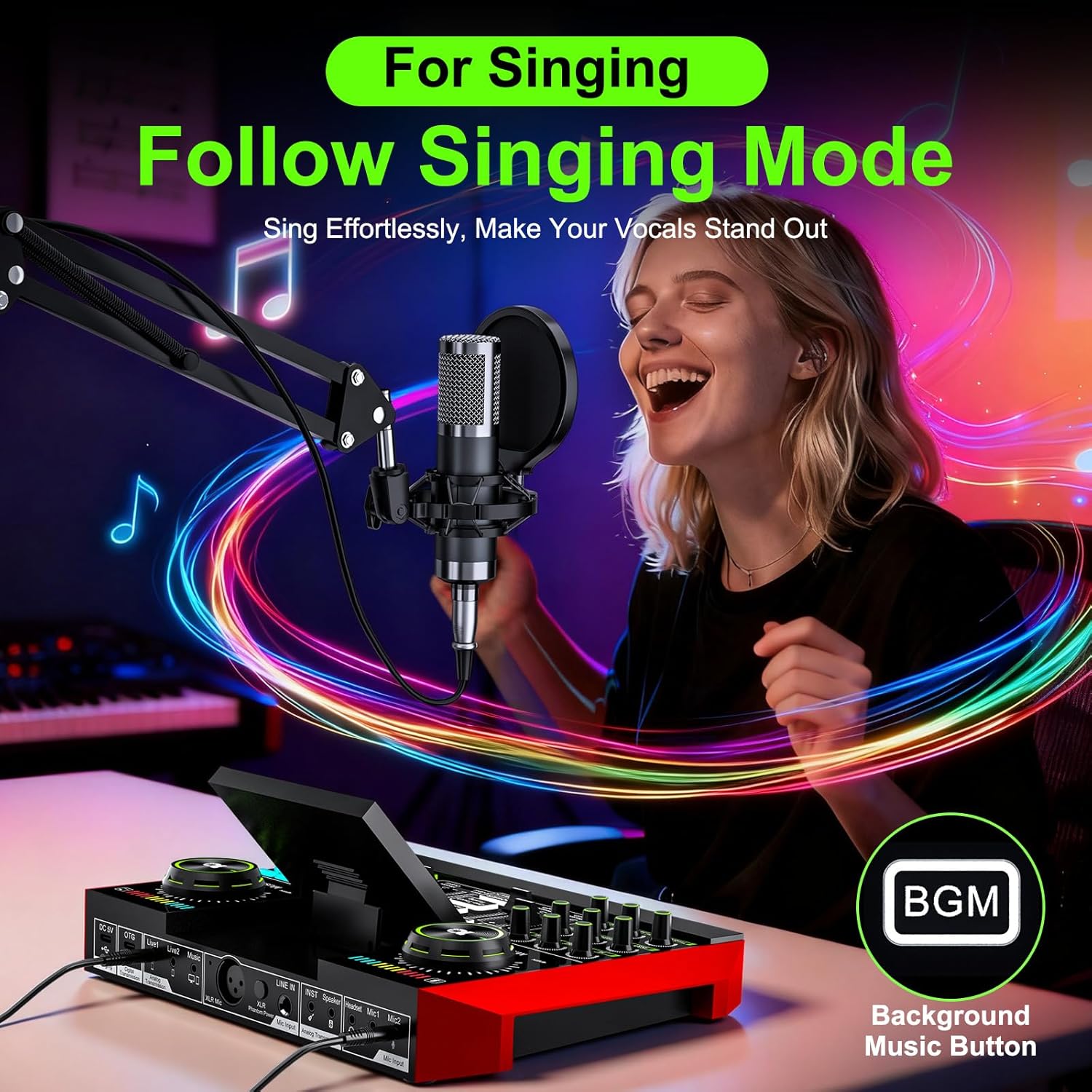 Tenlamp G10 라이브 스트리밍 오디오 인터페이스 - Streaming Mic Condenser 리뷰 및 가격