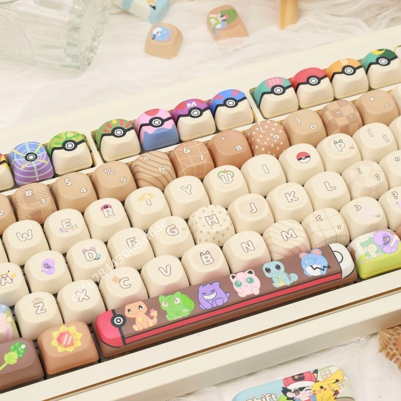 애니메이션 포켓몬 키캡 MOA 높이 131 키/세트 승 - Keyboard Tenkeyless 리뷰 및 가격